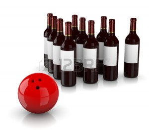 Wine-Bowling